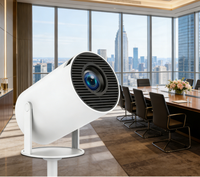 Proyector Nuevo de Fábrica 720p Hy300, Mini Proyector Portátil para Educación Infantil y Cine en Casa, Proyector de Video