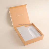Boîte d'emballage personnalisée en carton rigide magnétique pour produits électroniques grand public, tels que kits de beauté faciale avec boîte cadeau pour appareil