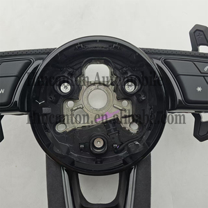 Volante Deportivo Popular de Fibra de Carbono y Alcántara para Modelos Audi A3 A4 A4L A5 A7L A8 Q5 Q7 B9 A6 R8 - Product Image 4