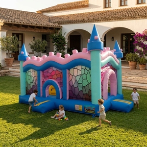 Grande structure gonflable commerciale pour enfants et adultes, château de saut extérieur pour locations événementielles - Product Image 1