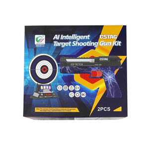 Intelligentes Schießziel-Spiel mit Laser-Tag-Pistole, Wiederaufladbar, Automatische Punktezählung, Sprachfeedback, Spielzeug für Kinder und Jugendliche - Product Image 4