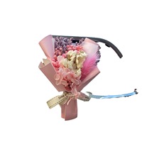 Diffuseur de parfum pour voiture Modèle 852 – Bouquet de fleurs séchées créatif et éternel – Clip de parfum pour climatiseur à la rose