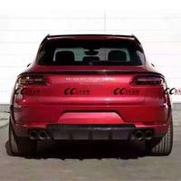 Kit carrosserie large de haute qualité pour Porsche Macan, lèvre avant, diffuseur arrière, jupes latérales, passages de roue, aileron, lifting