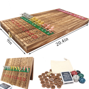 Jeu <span class=keywords><strong>de</strong></span> société <span class=keywords><strong>de</strong></span> course <span class=keywords><strong>de</strong></span> chevaux <span class=keywords><strong>en</strong></span> ligne d'arrivée <span class=keywords><strong>en</strong></span> <span class=keywords><strong>bois</strong></span> équipé <span class=keywords><strong>de</strong></span> 11 <span class=keywords><strong>échiquier</strong></span> adulte <span class=keywords><strong>de</strong></span> chevaux artisanaux <span class=keywords><strong>en</strong></span> métal <span class=keywords><strong>de</strong></span> <span class=keywords><strong>luxe</strong></span> - Product Image 2