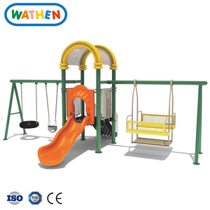 Trẻ Em Phổ Biến Sân Chơi Ngoài Trời Thiết Bị Kim Loại Trượt Và Đu Đặt Cho Bán Đa Trẻ Em Chơi Thiết Bị - Product Image 2