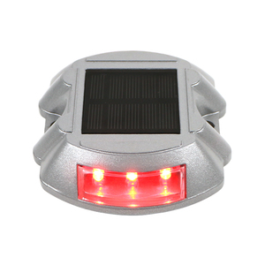 Marcador de Pavimento Elevado Solar Personalizado con Ojo de Gato, Marcador de Tráfico Luminoso, Marcador de Carretera Solar con Ojo de Gato de Aluminio en Forma de <span class=keywords><strong>Herradura</strong></span> - Product Image 1