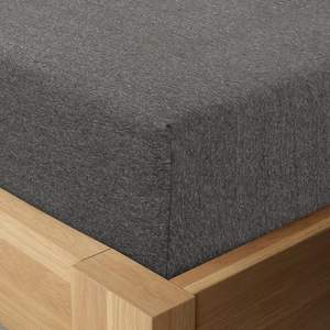 <span class=keywords><strong>Jersey</strong></span> tricot 4 pièces multi taille coton couleur unie maison linge <span class=keywords><strong>de</strong></span> <span class=keywords><strong>lit</strong></span> doux confortable extensible ensemble <span class=keywords><strong>de</strong></span> draps <span class=keywords><strong>de</strong></span> <span class=keywords><strong>lit</strong></span> - Product Image 5