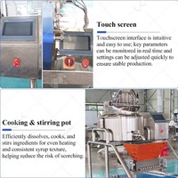 Machine de dépose de bonbons durs à petite échelle, automatique, manuelle, portable, avec moule linéaire, pour la fabrication de bonbons gélifiés et de compléments alimentaires