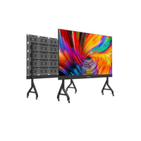 Cob Touch Mobile Led Tv Stand P0.9 P1.2 P1.5 P1.8 Canbest Video Wall Mount LED Screen Display Panels untuk Konferensi