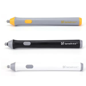 TENWIN 8302 Ensemble de stylos <span class=keywords><strong>gomme</strong></span> <span class=keywords><strong>électrique</strong></span> sans poussière deux recharges 5 & 2.3mm Croquis Dessin Art Highlight Remplacer la batterie en caoutchouc - Product Image 4