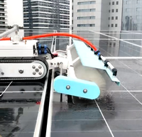 Robot de nettoyage automatique de panneaux solaires, machine de nettoyage de modules photovoltaïques pour centrale solaire