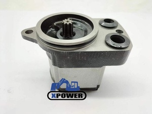 Pompe à engrenages XPower Pilot SE220, neuve, noire/argentée, pour excavatrice sur chenilles, avec 6 mois de garantie - Product Image 2