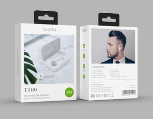 Venta wholesale the wireless headset V5.0 stereo sports facility shipping hand control ratio noise tws's TS100 tws - Product Image 6