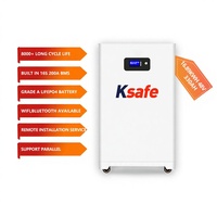 Batterie LiFePO4 verticale 48V 15KWh à coque métallique, 300Ah 330Ah 660Ah, 11000 cycles, garantie 5 ans, stockage solaire, directement de l'usine