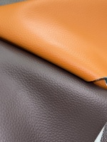Cuir synthétique semi-PU haut de gamme, respectueux de la peau, résistant aux rayures, 1,6 mm, vente en gros d'usine, pour meubles, canapés et literie