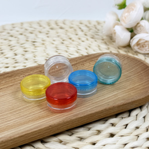 กระปุกใส่เครื่องสำอางพร้อมฝาอลูมิเนียมภาชนะบรรจุปากขวดสีเหลืองอำพันกว้างสีดำขนาด8ออนซ์300มล. 12ออนซ์500มล. - Product Image 2