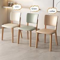 Ensemble table et chaises de salle à manger moderne de luxe nordique - Plateau rectangulaire en pierre frittée et structure en bois de hêtre stable, pour 4 à 6 personnes