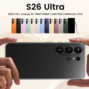 Smartphone 5G S26 Ultra de 7.3 Pulgadas, 16GB+1TB, <span class=keywords><strong>Alta</strong></span> Velocidad, Cámara de 108MP, Popular, Android 15, Doble SIM para Gamers - Product Image 1