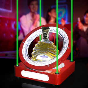 Bar boîte de nuit en acier inoxydable Portable étanche château lumière LED Base whisky <span class=keywords><strong>vin</strong></span> pour présentoir porte-bouteille - Product Image 2
