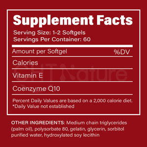 Cápsulas de coenzima <span class=keywords><strong>Q10</strong></span> de CHTNature OEM Health Support <span class=keywords><strong>Ubiquinone</strong></span> CoQ10 Softgels - Product Image 3