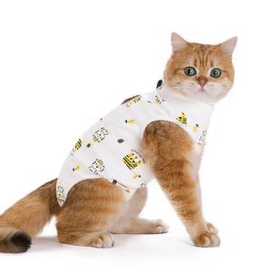 <span class=keywords><strong>Camiseta</strong></span> Cómoda para Esterilización de Gatos, con Lindo Estampado Animal, Ropa Postoperatoria Anti-Lamido, Ropa Transpirable para Esterilización de Gatitos - Product Image 6