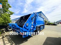 FAW 8cbm 10 tonnes mètres cubes 4*2 compacteur ordures compacteur camion ordures Compression camion prix de vente