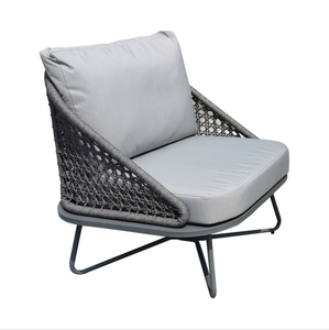 2024 Offre Spéciale résistant aux intempéries extérieur rotin Patio 4 places corde <span class=keywords><strong>chaise</strong></span> longue extérieure extérieur confortable relaxant <span class=keywords><strong>jardin</strong></span> canapé - Product Image 2