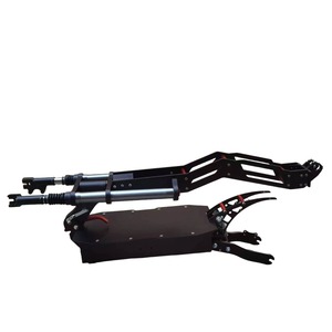Cadre de trottinette en alliage d'aluminium Geofought E11 de 11 pouces avec double suspension hydraulique et débattement de 150 mm – Pièces et accessoires - Product Image 4