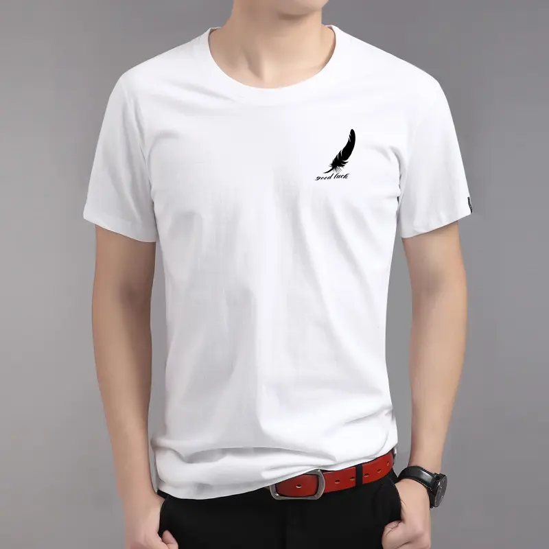 T-shirt homme 100 coton, vêtement personnalisé, estival et bon marché, fabriqué en chine, vente en gros