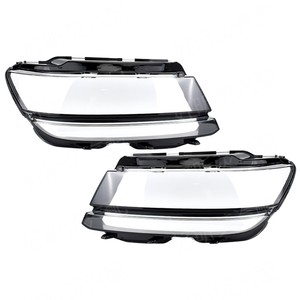 Couvercle de phare pour Volkswagen Tiguan L 2017 – 2020, matériau PC, Installation facile, couvercle de lampe avant gauche et droite, paire - Product Image 3
