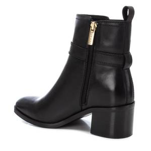 Stivaletti neri da donna 5cm con tacco a punta traspirante con soletta in PU con plateau occidentale in stile Chelsea per l'autunno inverno - Product Image 3
