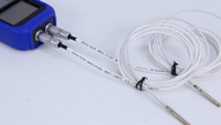 Temperature Measuring Instruments for Export High Accuracy Handheld Dual Channel RTD Thermometer for Industrial Production