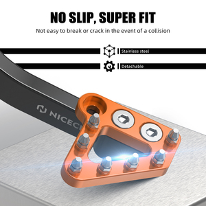 Pédale de frein épaissie antidérapante NICECNC pour KTM <span class=keywords><strong>690</strong></span> <span class=keywords><strong>Enduro</strong></span> <span class=keywords><strong>R</strong></span> <span class=keywords><strong>690</strong></span> SMC <span class=keywords><strong>R</strong></span> <span class=keywords><strong>2019</strong></span> 2020 2021 2022 2023 - Product Image 5