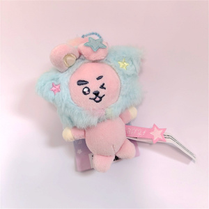 En gros, Poupée en peluche porte-clés pendentif 10-12 cm, motifs Arc-en-ciel, Nœud, Amour, Cheval, Lapin, Garçons, avec étiquettes en papier - Product Image 5