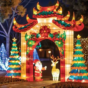2024 Factory Direct Christmas Lighting Scene Lights 3d Outdoor Decoration