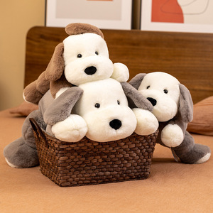 Adorable Peluche de Cachorro de Leche, Suave Cojín de Perro <span class=keywords><strong>Dudu</strong></span> <span class=keywords><strong>para</strong></span> <span class=keywords><strong>Dormir</strong></span>, Precioso Regalo de Cumpleaños - Product Image 1