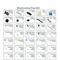 Kit électronique pour pack de composants R3, kit de démarrage pour projets DIY, avec plateau de connexion à 830 points, boîte de kit DIY