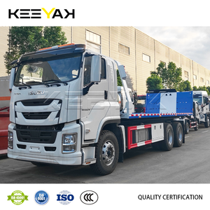 Isuzu GIGA 15 tonnes, <span class=keywords><strong>camion</strong></span> de remorquage à plateau plat, <span class=keywords><strong>camion</strong></span> de remorquage hydraulique, cylindre hydraulique, 240 ch, plateforme coulissante, <span class=keywords><strong>camion</strong></span> de remorquage avec plateau rabattable - Product Image 6