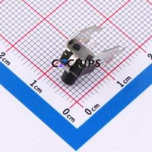 TC-6615C-6*6*7.5 Tactile Switch Through hole,6x6mm Switch Single Pole Single Throw Round Button 2.6N Right Angle Insert - Product Image 2