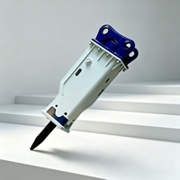 Marteau briseur hydraulique silencieux à angle droit Gobit de qualité industrielle, prix de gros, pour tunnel