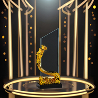 Trofeo de Cristal Grabado Personalizado con Impresión UV, Novedad 2026, Recuerdo Deportivo con Personajes de Cine y Televisión Holywell, Artículos de Regalo