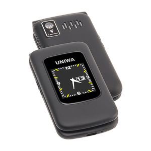 UNIWA F106 <strong>2024</strong> <strong>New</strong> 2.4 Inch Unlocked Dual Screen Retro Chinese T9 <strong>Keypad</strong> Flip Phone MTK Senior <strong>Mobile</strong> Phones - Product Image 2