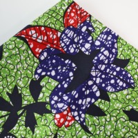 Kain Cetak Stretch Jacquard Wax Afrika 115cm Kain Batik Pakaian Afrika Katun Murni Poliester Turban Grosir