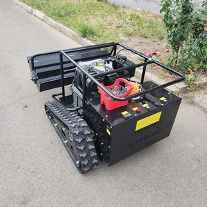 Falciatrice a flagelli multifunzione ibrida elettrica a <span class=keywords><strong>benzina</strong></span> con telecomando wireless per impieghi gravosi Zhongqin, per uso agricolo - Product Image 1