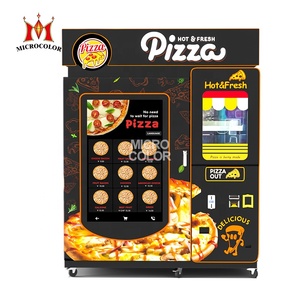 Thương mại ngoài trời Robot Điện tử làm bánh <span class=keywords><strong>Pizza</strong></span> Máy bán hàng tự động thức ăn nhanh hoàn toàn tự động <span class=keywords><strong>pizza</strong></span>-bán hàng tự động-máy để bán - Product Image 2