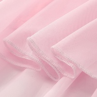 Justaucorps de danse à manches longues pour filles AM181 Mdnmd avec jupe en maille intégrée, tenue de danse pour enfants, vêtements d'entraînement pour studio