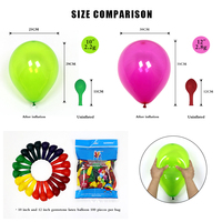 Vente en gros de ballons colorés en latex de pierres précieuses transparentes pour l'obtention du diplôme confession de mariage ballons de fête de forme ronde