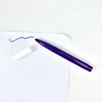 Ensemble de marqueurs à base d'eau, 12 pièces, pointe en fibre non toxique, stylo de dessin artistique pour enfants, stylo aquarelle pour la papeterie scolaire