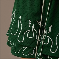 Pantalones cortos sublimados con logotipo personalizado al por mayor 5 pulgadas entrepierna para hombre baloncesto gimnasio pantalones cortos Niño hasta la rodilla pantalones cortos de malla para el verano
