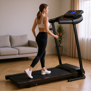 Tapis roulant Db Obensky 2,5 Hp pliable, 12 inclinaisons prédéfinies, 7,5 mph, écran LCD, pour usage domestique - Product Image 2